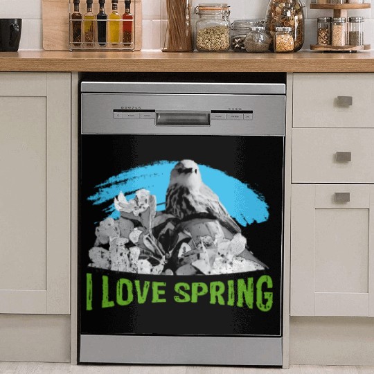 I love SPRING with Eagle Dish Washer Covers