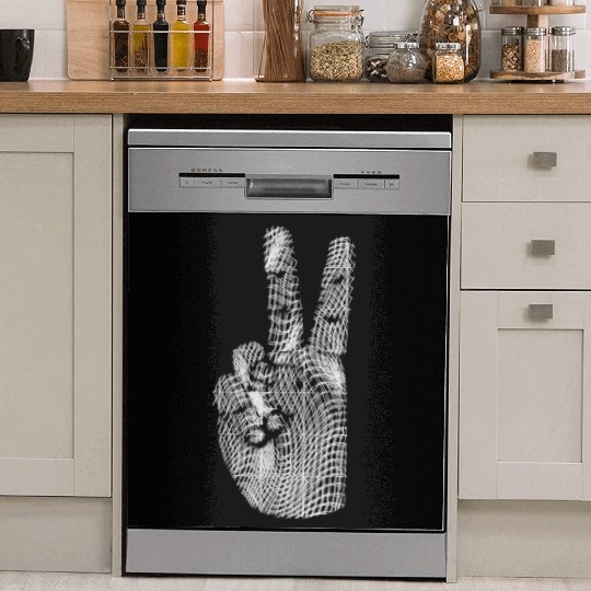 Psychedelic Peace Dish Washer Covers