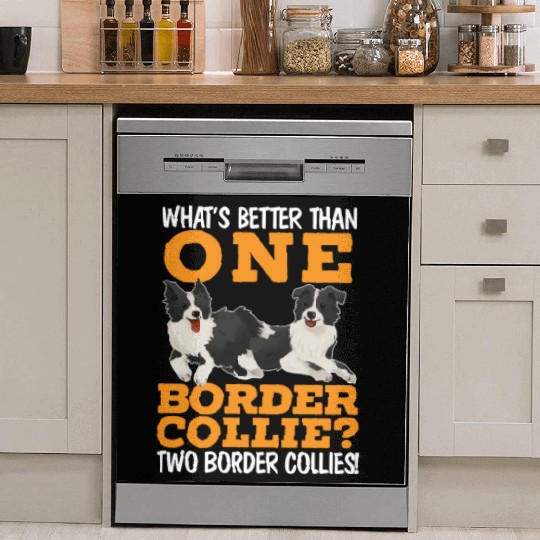 Border Collie Whisperer Dog Lover Puppy Owner Pup Dish Washer Covers