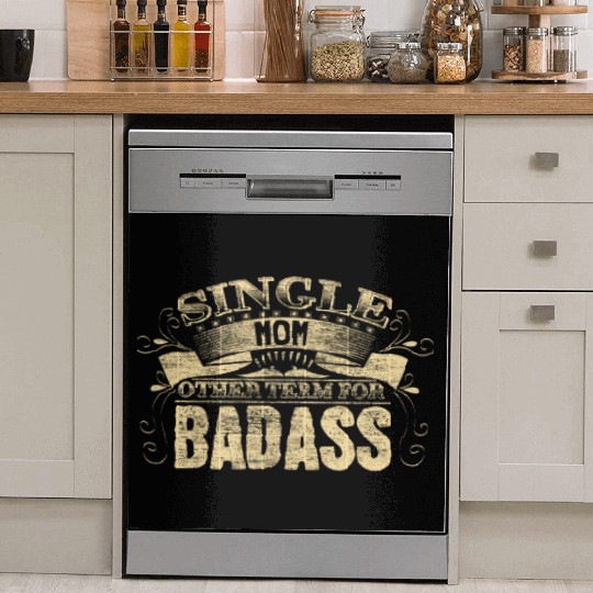 Single Mother Mom Son Dish Washer Covers