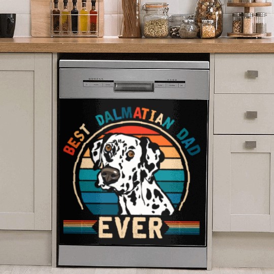Best Dalmatian Dad Dog Lover Dish Washer Covers