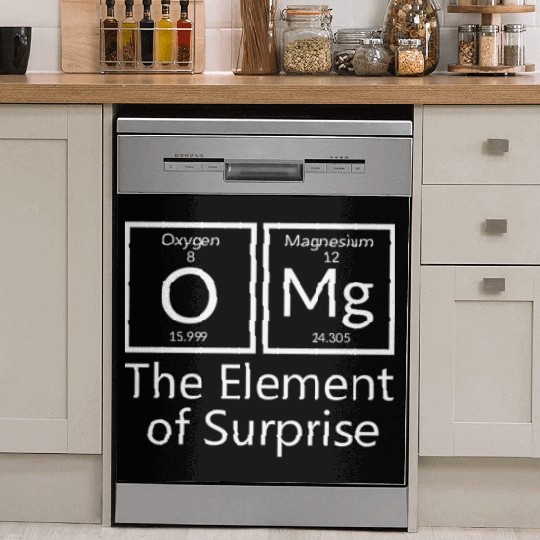 OMG element of surprise Periodic table elements Ch Dish Washer Covers