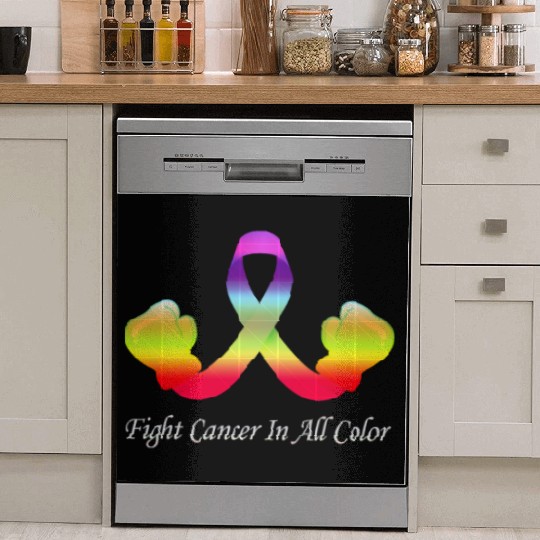Cancer Sucks In Every Color Fighter Fight Support Dish Washer Covers