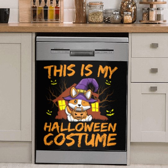 Scary Creepy Animal This Is My Halloween Costume Dish Washer Covers