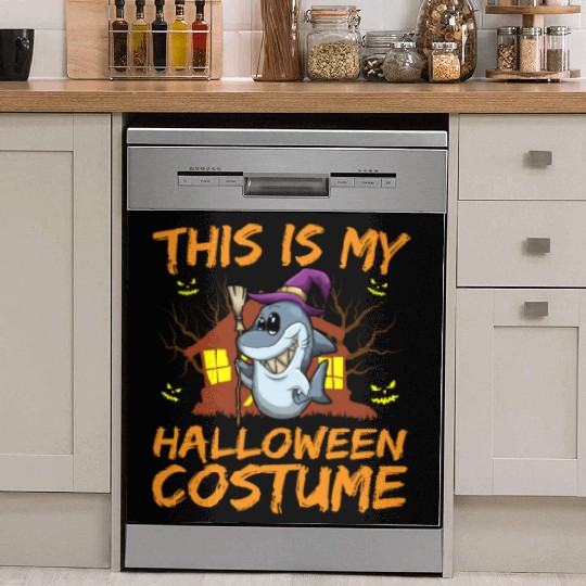 Scary Creepy Animal This Is My Halloween Costume Dish Washer Covers