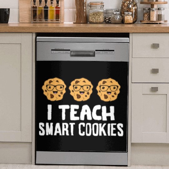 Funny Science Teacher Lover I Teach Smart Cookies Dish Washer Covers