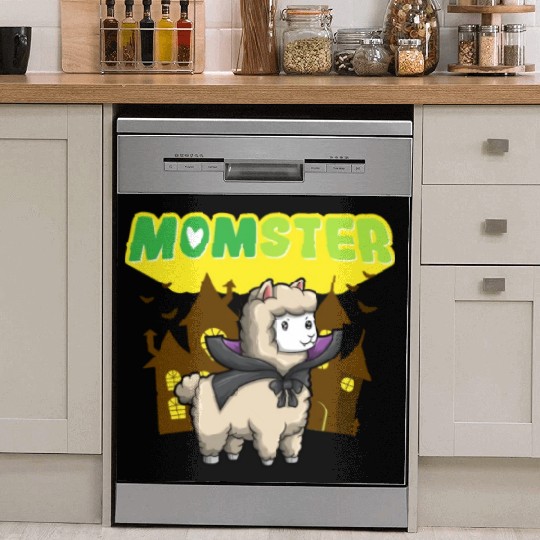Momster Monster Mom Scary Halloween Mommy Costume Dish Washer Covers