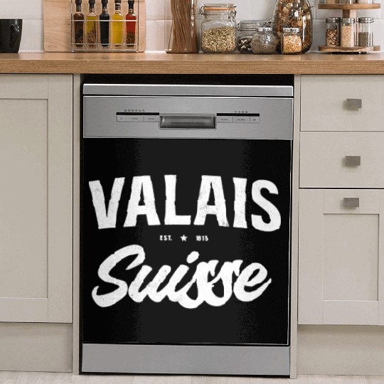 Valais Switzerland Dish Washer Covers