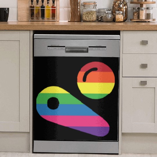 Pinball LGBT Player Dish Washer Covers