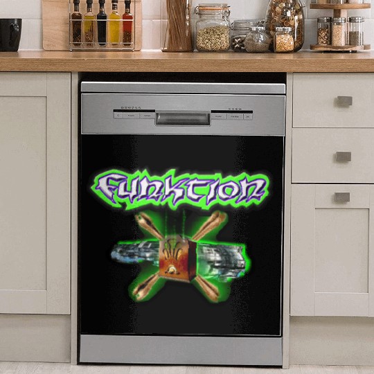 FUNKTION Band from Los Angeles Ca Rap Rock Funk Dish Washer Covers