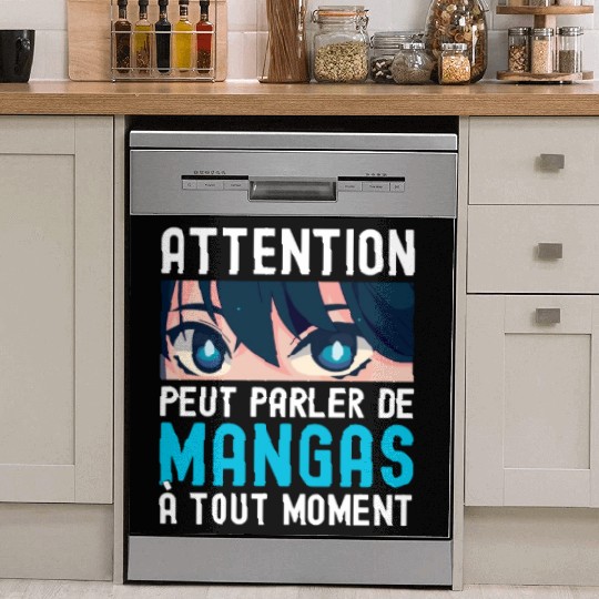 Japan Manga Kawaii Girls Boys Teen Anime Dish Washer Covers