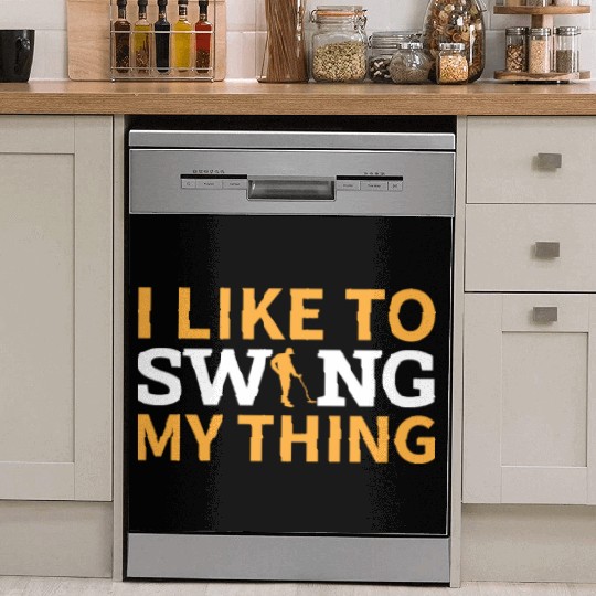 Dirt Fishing - I Like To Swing My Thing Dish Washer Covers