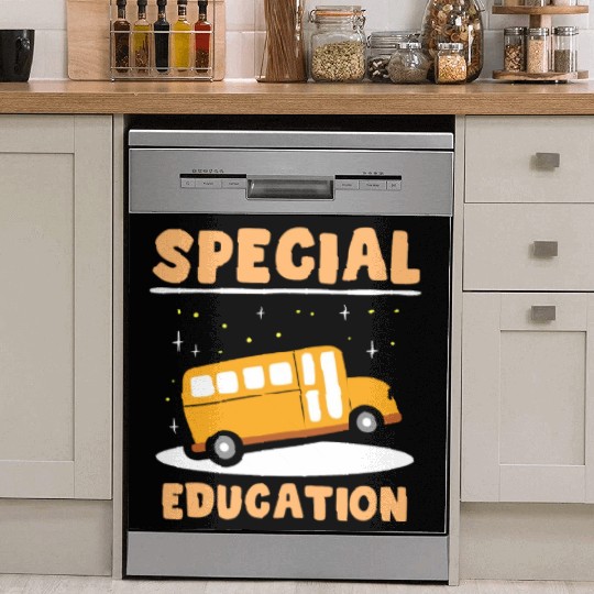Special Education Awareness Sped Teacher Cute Dish Washer Covers