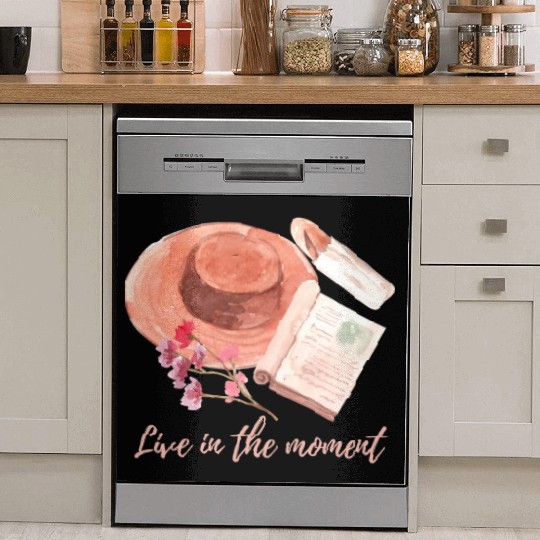 Live in the moment Dish Washer Covers