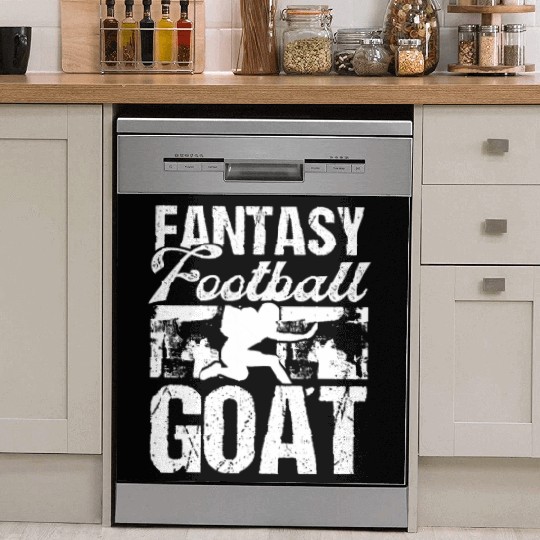 Fantasy Football Player Goat Fantasy Team Legend Dish Washer Covers