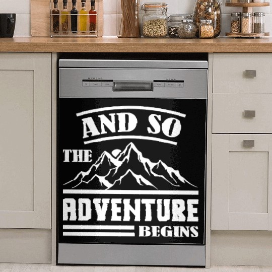 The Adventure Begins Dish Washer Covers