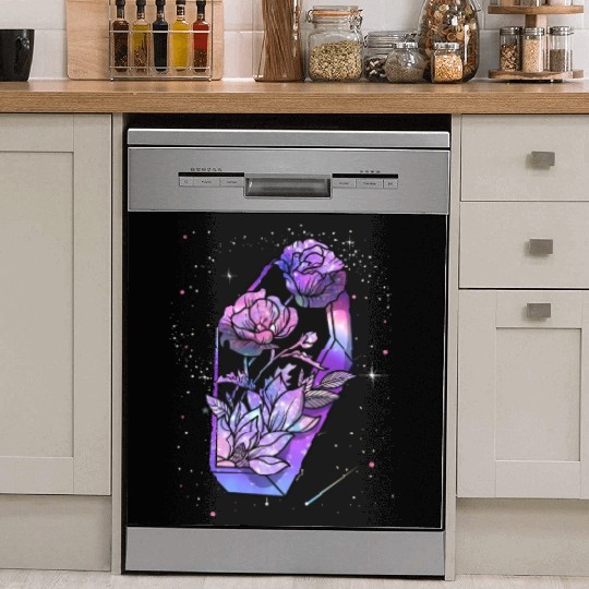 Coffin of Roses Dish Washer Covers