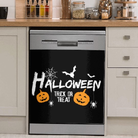 Halloween Trick or Treat Dish Washer Covers