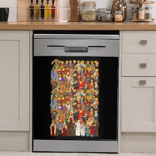 Saints, All saints, Catholic Saints Dish Washer Covers