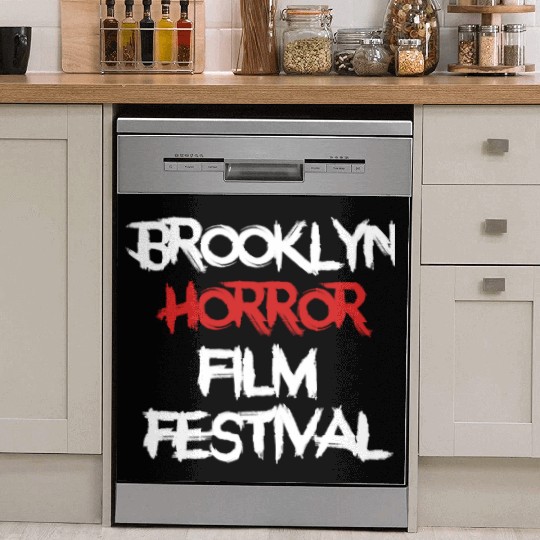 Brooklyn Horror Film Festival Black Dish Washer Covers