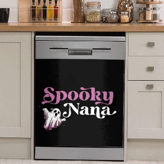 Cute Spooky Auntie Halloween Aunt Dish Washer Covers