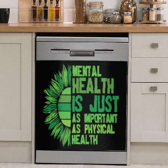 You Are Not Alone Mental Health Awareness Dish Washer Covers