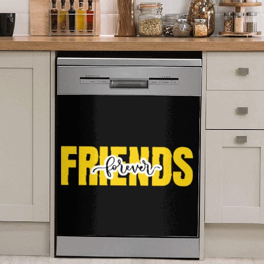 Friends forever. World's friendship day Dish Washer Covers