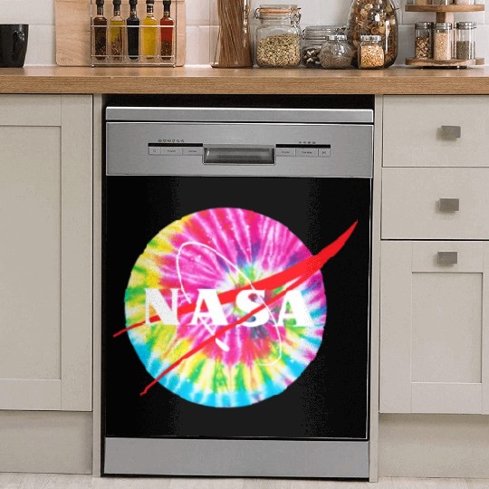 NASA Tie Dye Dish Washer Covers