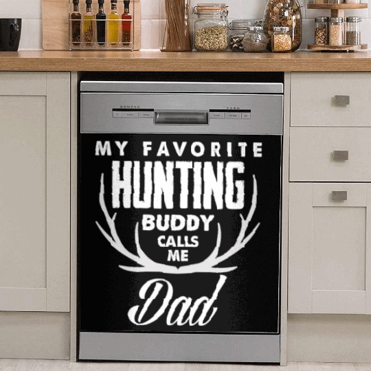 Dad Father Day Gift Deer Hunter Dish Washer Covers