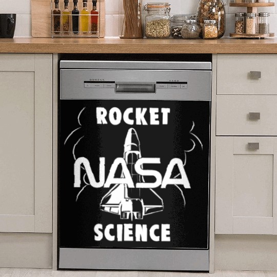 NASA Rocket Science RocketShip Dish Washer Covers