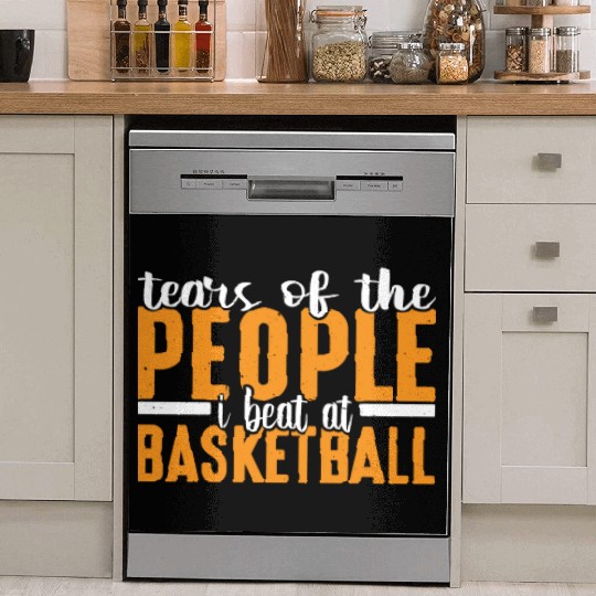 Tears Of The People I Beat At Basketball 2 Dish Washer Covers