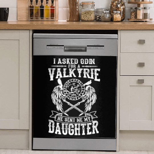 Asked For Valkyrie Viking Odin Thor Valhalla Dish Washer Covers