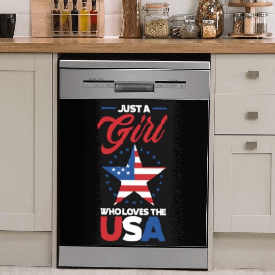 Patriotic American America US Flag USA 4th July Dish Washer Covers