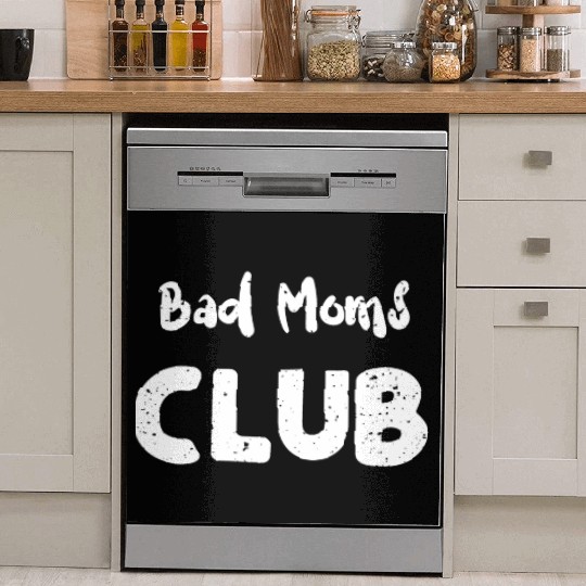Bad Moms Club - Cheetah Dish Washer Covers