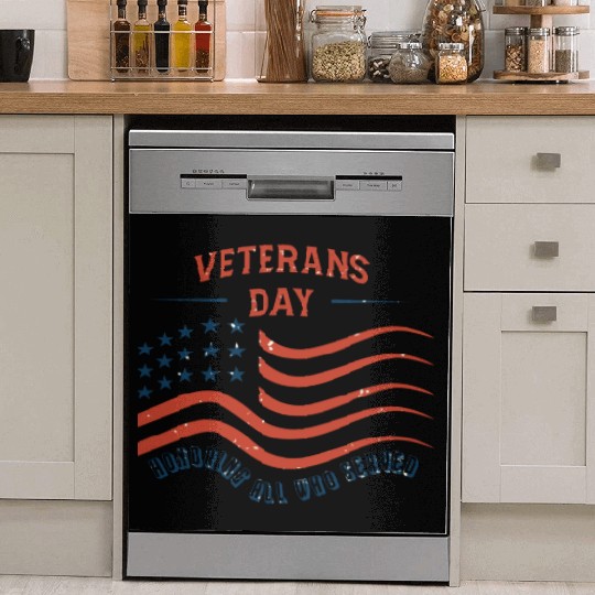 Veterans Day Dish Washer Covers