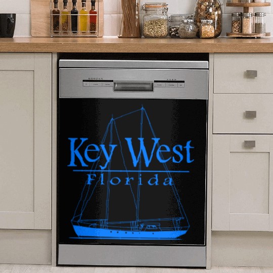 Sailing Key West Florida Vacation Dish Washer Covers
