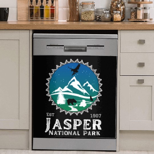 Jasper National Park, Canadian Rockies Dish Washer Covers