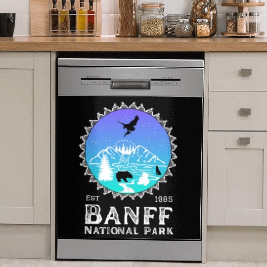 Banff National Park Dish Washer Covers