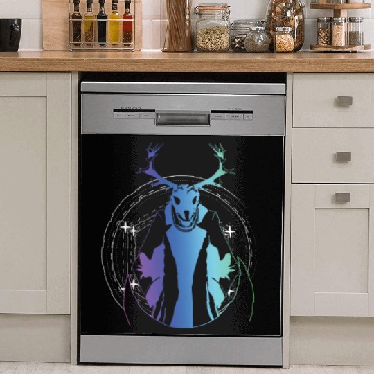 Wendigo Folk Creature Forest Devil Cryptid Dish Washer Covers