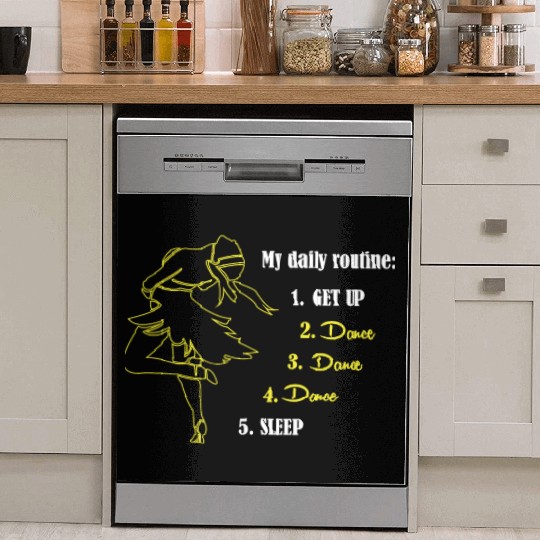 Funny Ballroom Dance Teacher Humor Ballroom Dish Washer Covers