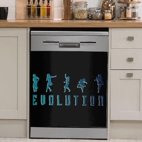 Evolution Dancer Dancing Ballroom Dish Washer Covers