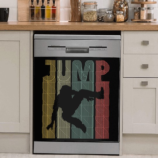 Parkour Free Running Traceur Retro Dish Washer Covers