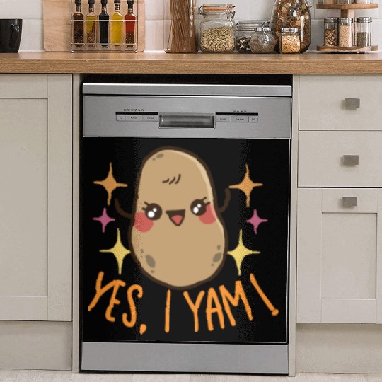 She's My Sweet Potato - Yes, I Yam Dish Washer Covers