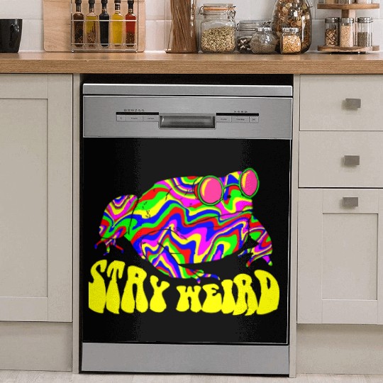 Stay Weird Dish Washer Covers