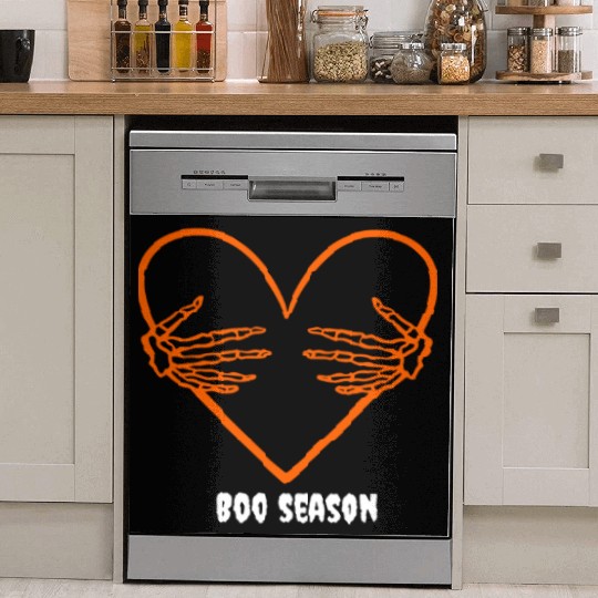 Halloween Boo Season unisex couples Dish Washer Covers
