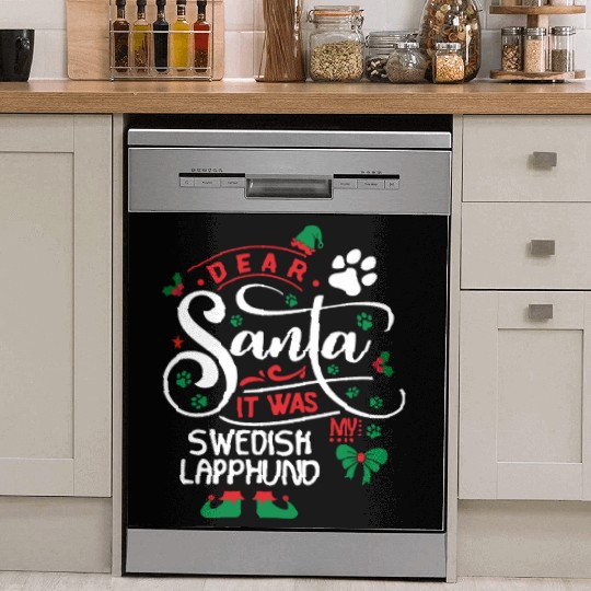Swedish Lapphund Dog Christmas Dog breed Dish Washer Covers