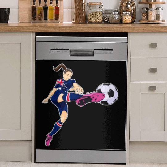 Australian National Soccer Team I Football Dish Washer Covers