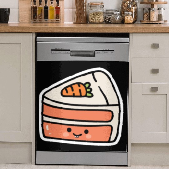 Carrot Cake Sweet Carrot Cake Dish Washer Covers