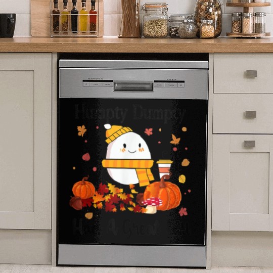 Humpty Dumpty Had A Great Fall Thanksgiving Autumn Dish Washer Covers