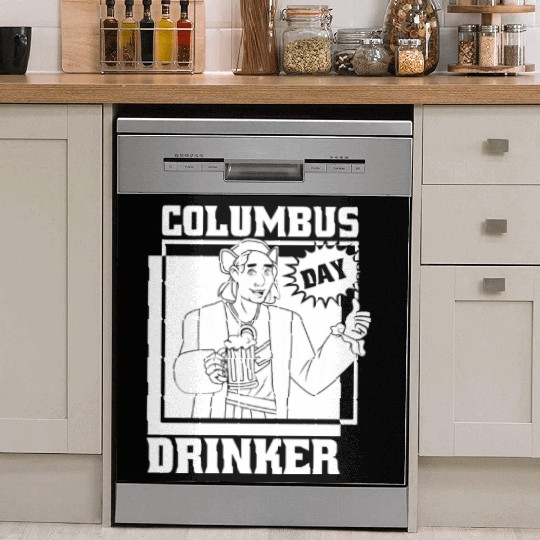 Columbus Day 1492 Dish Washer Covers